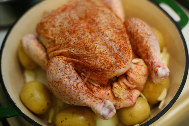 roasted whole chicken recipe