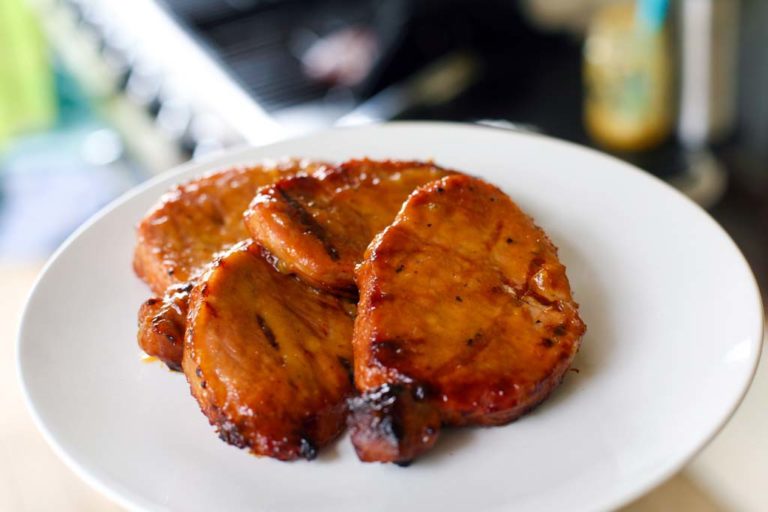 Barbecued Pork Chops