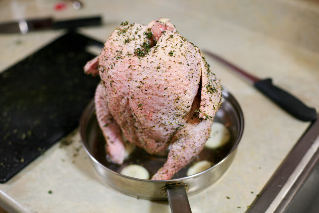Roasted Beer Can Chicken How to Cook Meat
