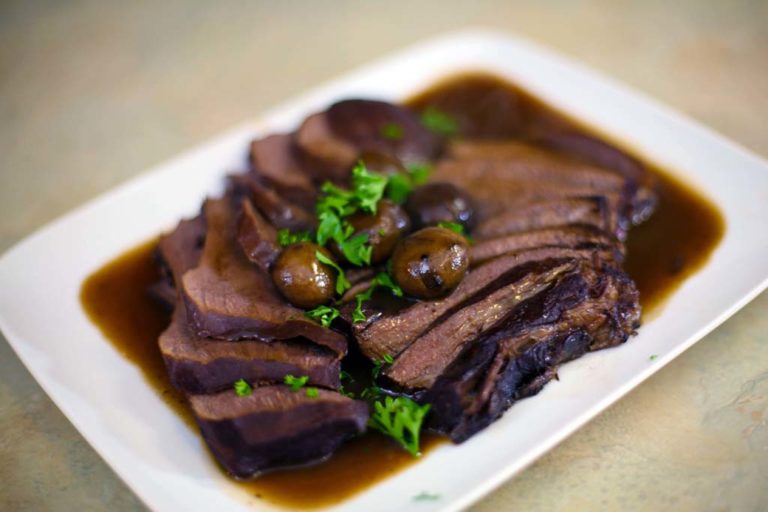 Braised Beef Tongue