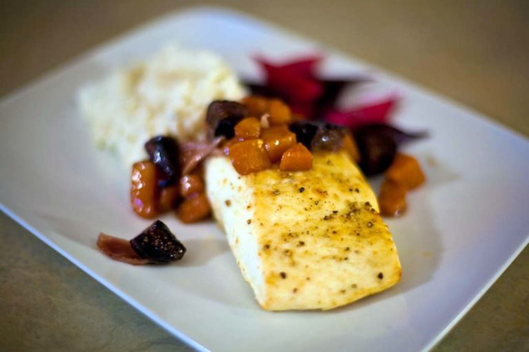 Broiled Halibut