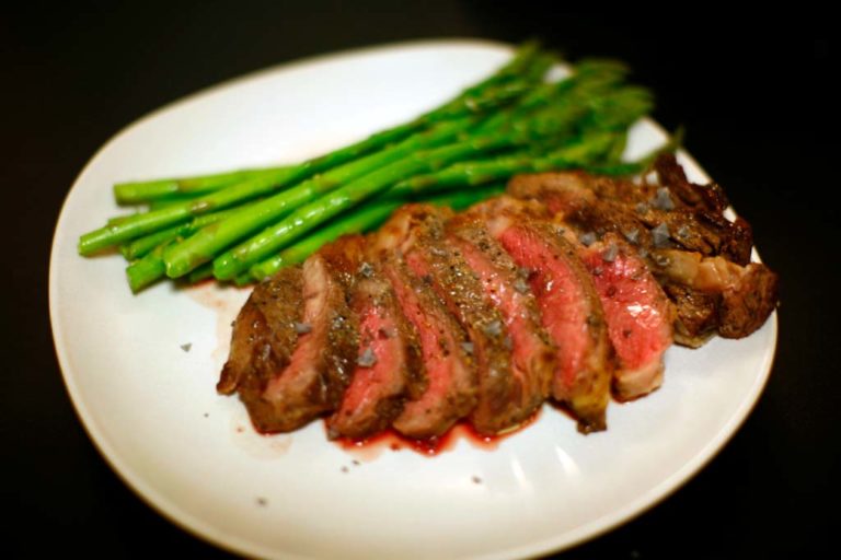 Broiled Buffalo Steak