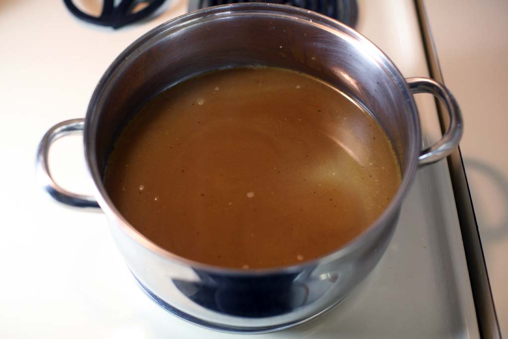 Dark Chicken Stock How to Cook Meat