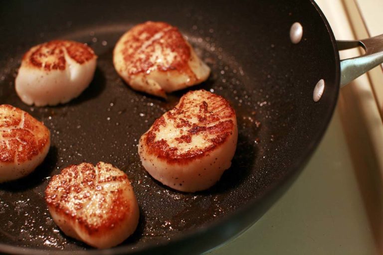 Pan-Fried Sea Scallops