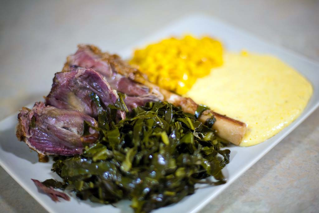 Smoked Lamb with Greens How to Cook Meat