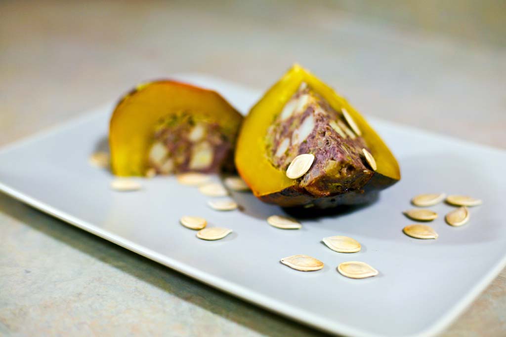 Venison Stuffed Squash - How to Cook Meat